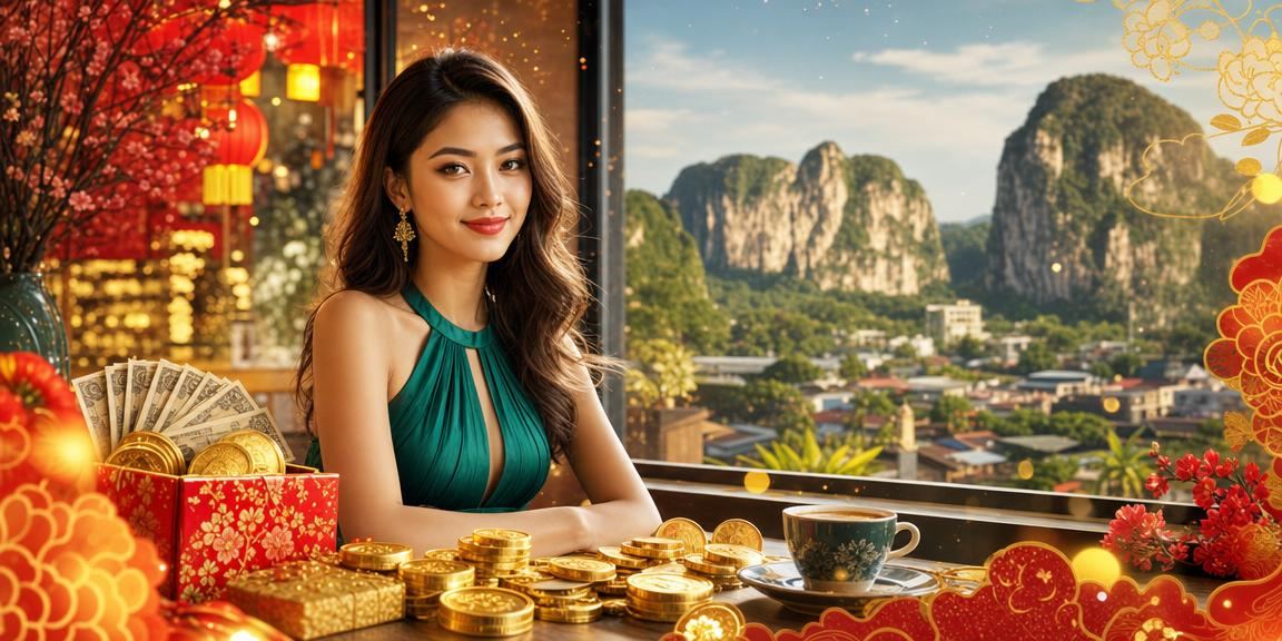 Pemain bertaruh sukan maya semasa perlawanan di Ipoh Malaysia